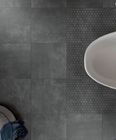 La mirada de piedra del cemento negro del color teja la porcelana rústica para no las baldosas del cuarto de baño del resbalón