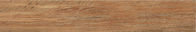 La teja/la madera de madera de la porcelana del efecto teja las baldosas de madera del color de cerámica de Brown