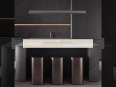 Equipo de pago L / C y más aceptado vidriado de mármol de aspecto de porcelana azulejos para suelos elegantes