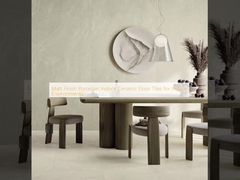 Baldosas de cerámica para interiores con acabado mate y porcelánico para entornos interiores