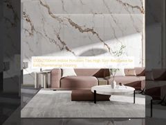 1200x2700mm azulejos de porcelana para interiores alta resistencia a las manchas para un suelo de fácil mantenimiento