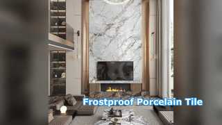 Baldosas de porcelana modernas a prueba de heladas para interiores y exteriores