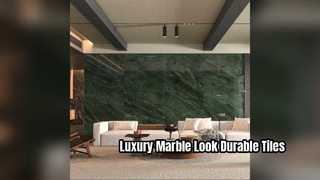 Formato grande durable 1200x2700 de la teja de mármol de lujo de la porcelana de la mirada