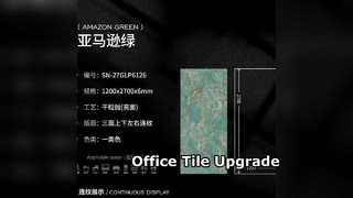 Azulejos de porcelana modernos para oficinas