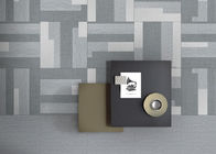 Prueba oscura de Grey Carpet Tiles Texture Scratch del diseño al azar para la pared de la sala de estar