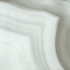 Luz Grey Floor Tiles Wall Tiles, baldosa de mármol de lujo de la ágata de la mirada