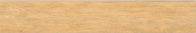 Tamaño de madera de la teja 200x1200 milímetro de la porcelana de la mirada del cemento del diseño del color amarillento