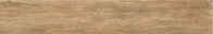 La porcelana marrón clara del efecto de madera del color tamaño de las baldosas 20*120 cm teja/de la mirada de la madera