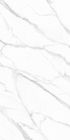 Las baldosas de cerámica pulidas blancas del lustre de alta calidad de mármol de Carrara de la buena sala de estar vetean las tejas el 160*320cm