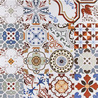 Tejas de suelo de baldosas de cerámica de la decoración 600x600 de la pared del color de la mezcla