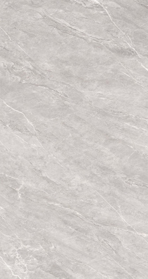 Gris real de la teja superficial pulida de la losa de la porcelana para la decoración constructiva