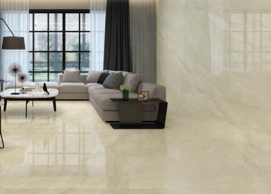 Fácil mantenimiento Tiles de porcelana de cuerpo completo de color gris Eli con absorción de agua del 0,5%
