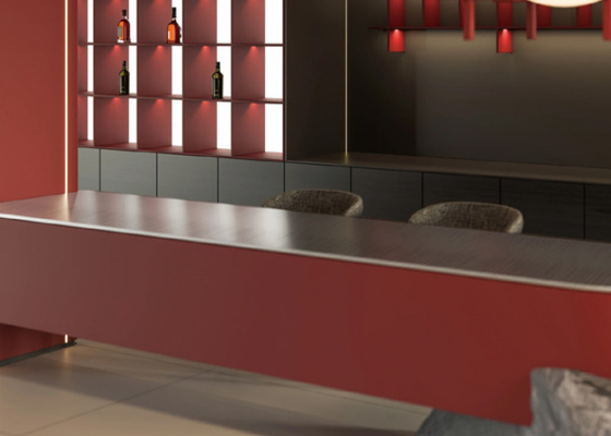 Tejas de porcelana blanca pulida 6 mm Solución de pisos para espacios interiores