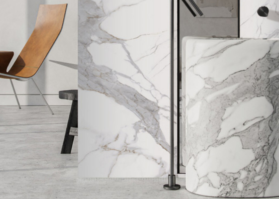 3-Patrón de porcelana de interiores azulejos de suelo resistente a manchas / arañazos fácil mantenimiento < 0,5% absorción de agua