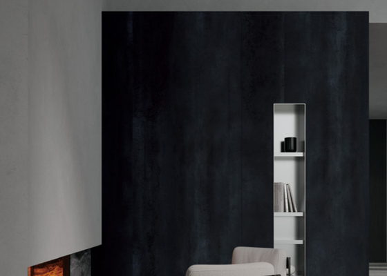 Tejas de porcelana pulida gris con < 0,5% de absorción de agua y acabado resistente a las manchas para espacios de vida elegantes