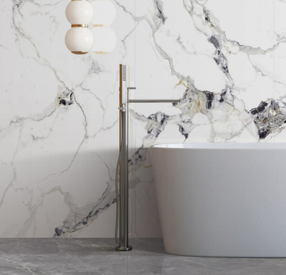 Resistencia a las manchas azulejos de porcelana de interior gris con acabado Matt