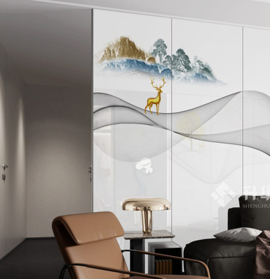 La placa de pared de porcelana interior es una combinación perfecta de belleza y durabilidad.