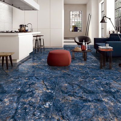 Fácil mantenimiento de azulejos de piedra de porcelana para interiores 600 * 600 mm para áreas de alto tráfico