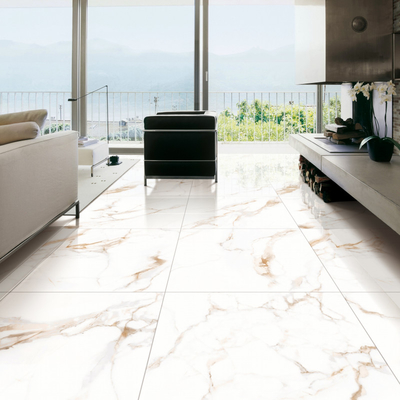 4 Modelo de paneles de azulejos de porcelana para interiores y exteriores de fácil mantenimiento