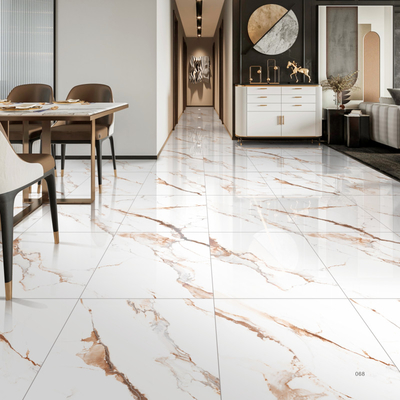 Los azulejos de porcelana de interior pulida 0,5% de absorción de agua y clubhouse con acabado pulido
