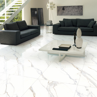 Los azulejos de porcelana de interiores pulidos Resistencia a manchas 0,5% Absorción de agua Perfecto para proyectos y espacios