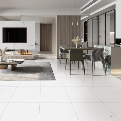 Absorción de agua 0,5% Interior de porcelana de pared de la losa para diseños sofisticados 600x600mm Tlie gris