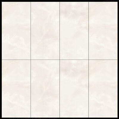 8 Patrones Aleatorios de Azulejo Porcelánico con Aspecto de Mármol con Menos del 0.1% de Tasa de Absorción y Alta Resistencia al Rayado para Aplicaciones en Pisos y Paredes