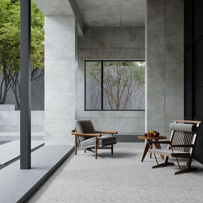 Tejas de porcelana de superficie pulida textura lisa que ofrece una resistencia excepcional y un acabado suave para aplicaciones de pisos