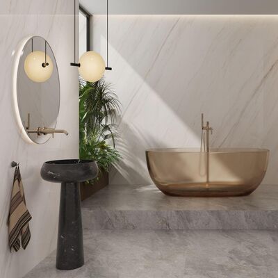 Frost Resistant Modern Porcelain Tile with Low Water Absorption and Stain Resistance for Indoor and Outdoor Use