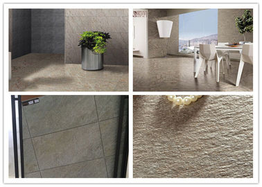 Superficie convexa cóncava esmaltada del modelo de las baldosas de cerámica de la piedra arenisca 	Teja de la porcelana de la mirada del cemento