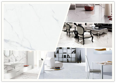 Teja de mármol durable de la porcelana de la mirada, baldosa pulida de la porcelana