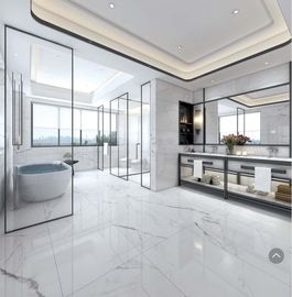 Dimensiones exactas cerámicas de la baldosa 300*1200 milímetro del tamaño de Carrara de la mirada grande del mármol
