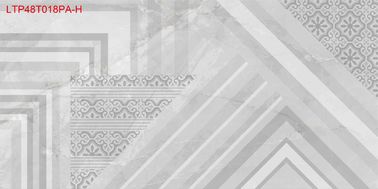 Teja de mármol italiana de la moda/tamaño interior de Grey Color 400x800 milímetro de las tejas de la porcelana