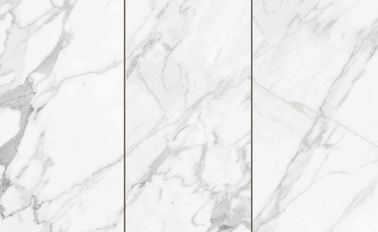 Las 600 x 300 tejas interiores de la porcelana, ajardinan el mármol blanco del color tejan las losas