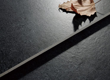 Teja de la porcelana del negro del tamaño de las baldosas cerámicas/600x600 milímetro del piso del material de construcción	Tejas interiores de la porcelana