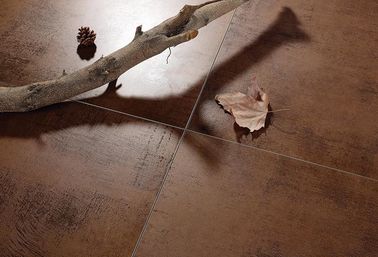 Teja moderna de la porcelana del cuarto de baño de la escuela, teja de Matte Rust Color Ceramic Wall