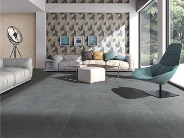 color negro del material de construcción de la teja de 600x600 Matt Finish Cement Look Porcelain