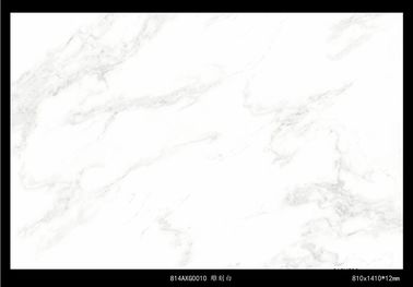 Porcelana blanca grande Tile81*141cm de la mirada del mármol de la teja de la porcelana de Carrara de la teja de la pared del formato grande del tamaño de la teja