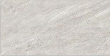 Teja italiana decorativa los 75*150cm esmaltados pulidos de cerámica de la porcelana de la mirada del mármol del travertino
