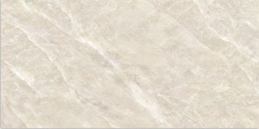 El diseño 30x60 de Italia avanza lentamente la superficie pulida de cerámica del resbalón del color crema amarillo anti de la teja