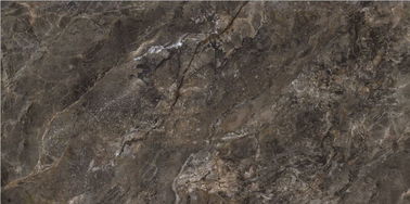 Hermoso grande de cerámica decorativo pulida de la baldosa 900*1800m m de la cocina de Brown