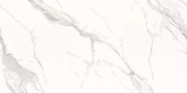 Teja blanca estupenda de la pared del pasillo del hotel del tamaño grande, baldosa esmaltada pulida del material de construcción