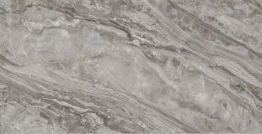 Baldosa de cerámica Grey Color de la porcelana de la sala de estar del mármol lleno del cuerpo los 90*180cm