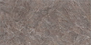 La baldosa de la porcelana del cuarto de baño, no desliza la teja de mármol pulió el color superficial de Brown