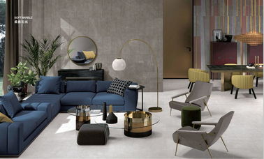 Diseño interior y exterior Grey Ceramic Tiles/Matte Finshed Porcelain Floor Tiles durable 600*600 de la casa