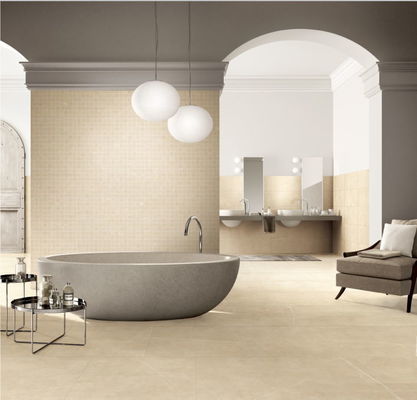 China Matte Finish Modern Porcelain Tile para la decoración de la baldosa del color crema de la casa 600*600m m