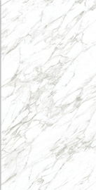 Teja blanca Unglazed de la porcelana de la mirada del mármol del color del piso Tiles64x128inch de la porcelana grande del tamaño