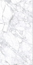 Color blanco de gran tamaño baldosa de la porcelana de la sala de estar de 1600 x de 3200m m