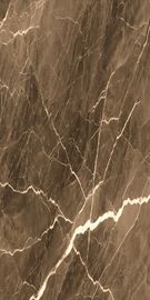 La pared de las baldosas de Brown de la calidad de la exportación teja la teja oscura esmaltada teja de mármol de cerámica los 90*180cm de la teja de la porcelana de la porcelana de la mirada