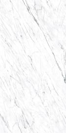 Tejas de mármol blancas Jazz White Ceramic Tiles de Carrara del cuerpo completo de la baldosa de la porcelana de la sala de estar del proveedor de Foshan el 120*240cm